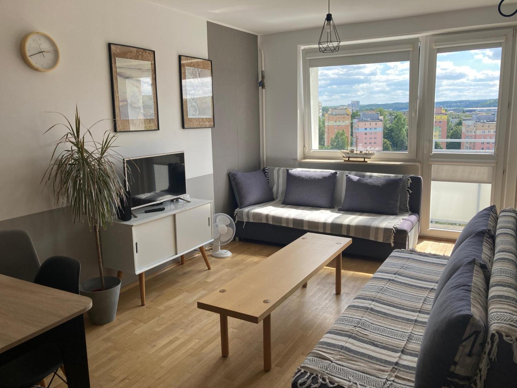 Apartament Horyzont W Centrum Przy Plazy Гдыня Экстерьер фото
